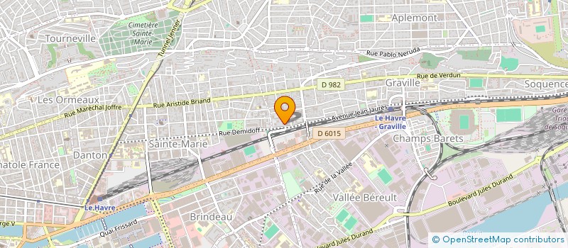 localisation de l'entreprise SYND DE COPROPRIETAIRES BOISSY D ANGLAS à LE HAVRE