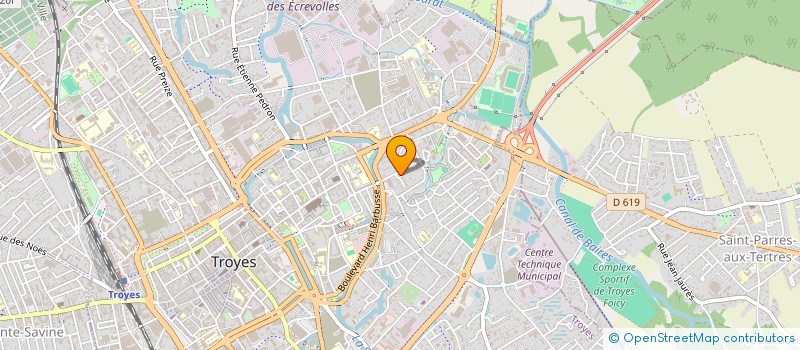 localisation de l'entreprise SYND DE COPROPRIETAIRES CHARLES THIBAULT  TROYES