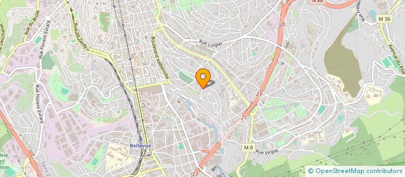 localisation de l'entreprise SYND DE COPROPRIETAIRES LE MAGELLAN  SAINT-ETIENNE