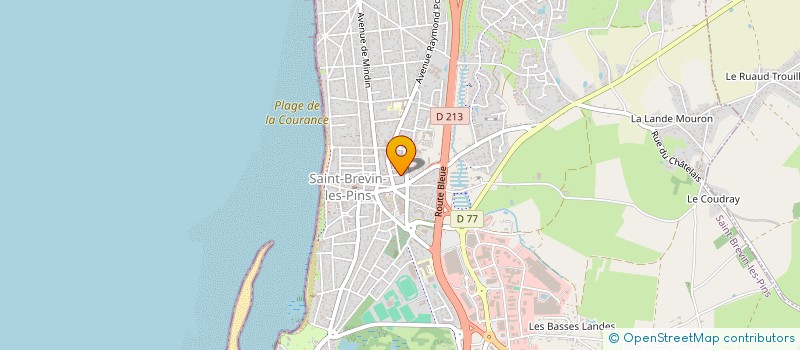 localisation de l'entreprise SYND DE COPROPRIETAIRES LES SABLONS à SAINT-BREVIN-LES-PINS