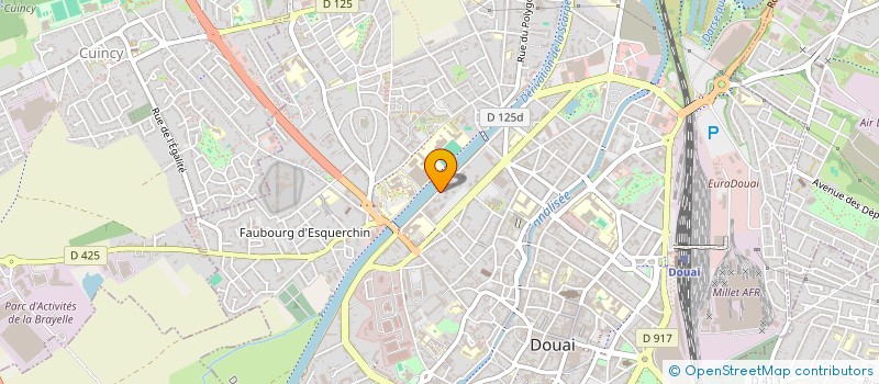 localisation de l'entreprise SYND DE COPROPRIETAIRES RES ARTOIS 1  DOUAI