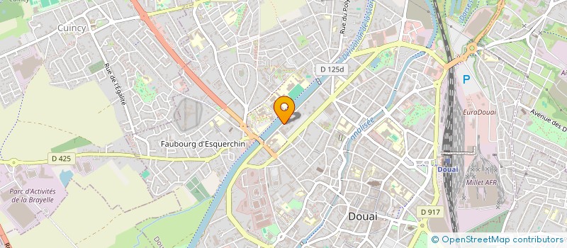 localisation de l'entreprise SYND DE COPROPRIETAIRES RES ARTOIS 4  DOUAI