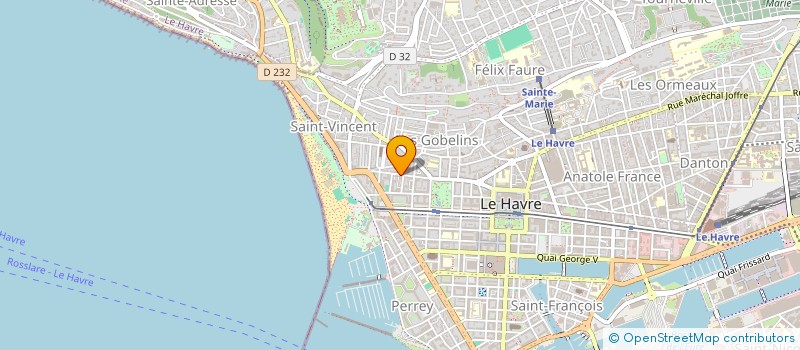 localisation de l'entreprise SYND DE COPROPRIETAIRES RES BELLENGER à LE HAVRE