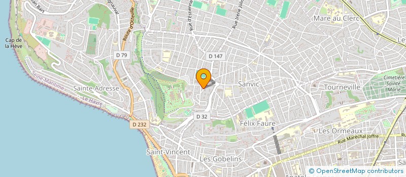 localisation de l'entreprise SYND DE COPROPRIETAIRES RESIDENCE COCHET à LE HAVRE