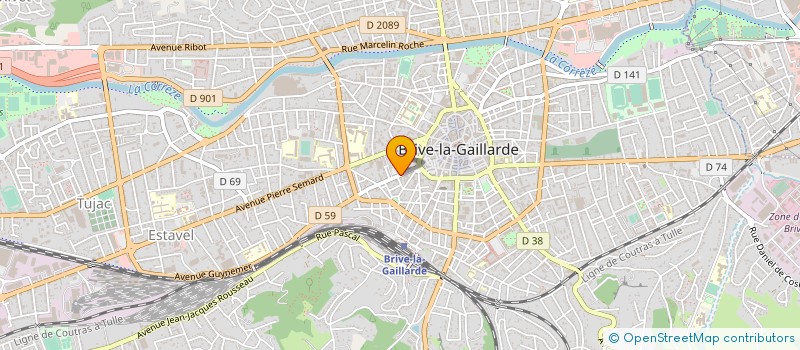 localisation de l'entreprise SYND DE COPROPRIETAIRES RESIDENCE ZOLA  BRIVE-LA-GAILLARDE