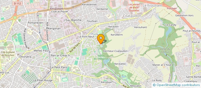 localisation de l'entreprise SYND DE COPROPRIETE à BREST