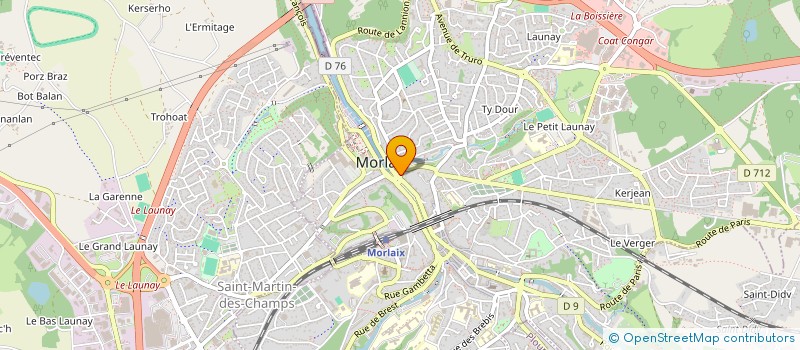 localisation de l'entreprise SYND DE COPROPRIETE à MORLAIX