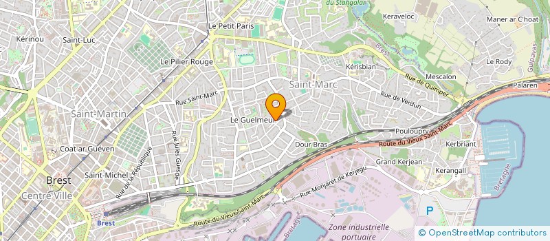 localisation de l'entreprise SYND DE COPROPRIETE à BREST