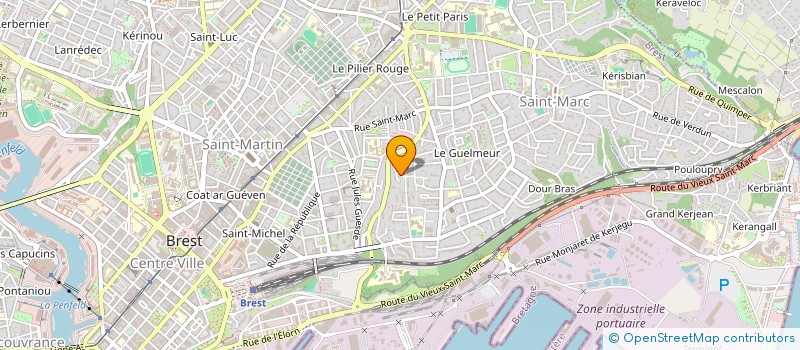 localisation de l'entreprise SYND DE COPROPRIETE à BREST