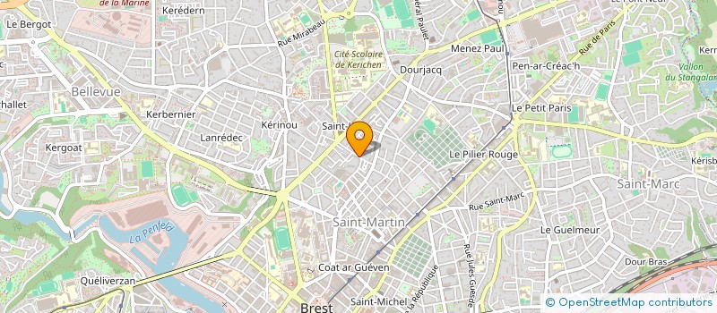 localisation de l'entreprise SYND DE COPROPRIETE à BREST