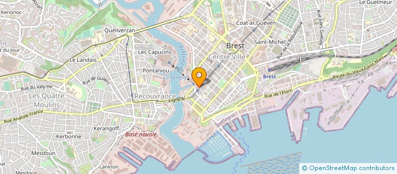 localisation de l'entreprise SYND DE COPROPRIETE à BREST