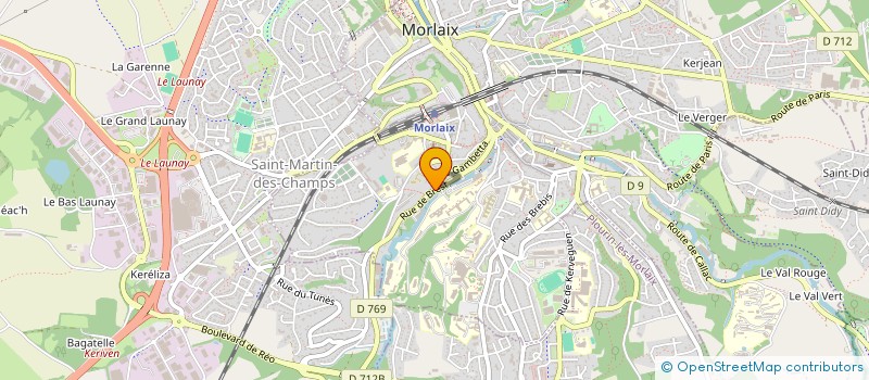 localisation de l'entreprise SYND DE COPROPRIETE  MORLAIX