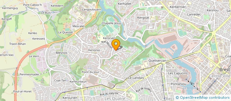 localisation de l'entreprise SYND DE COPROPRIETE à BREST