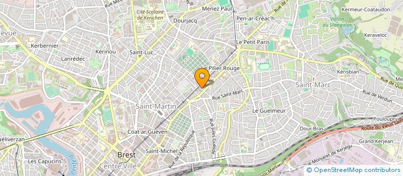 localisation de l'entreprise SYND DE COPROPRIETE à BREST