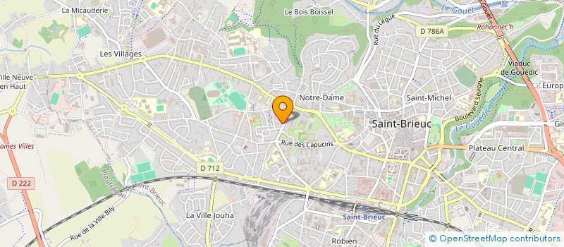 localisation de l'entreprise SYND DE COPROPRIETE à SAINT-BRIEUC