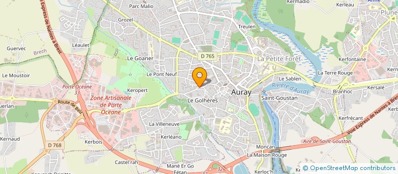 localisation de l'entreprise SYND DE COPROPRIETE à AURAY