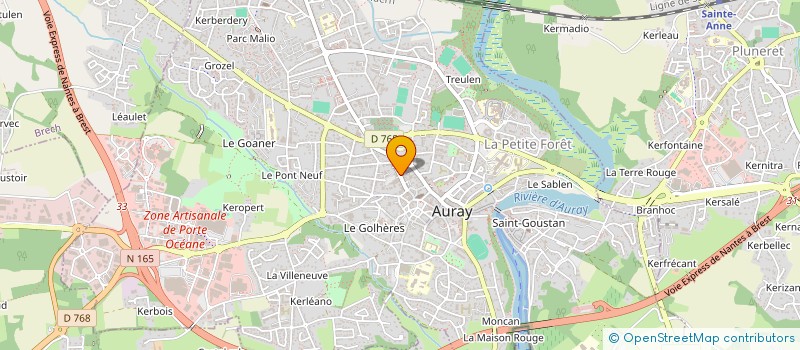 localisation de l'entreprise SYND DE COPROPRIETE à AURAY