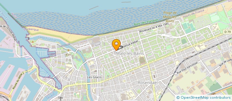 localisation de l'entreprise SYND DE COPROPRIETE 20 PL TURENNE à DUNKERQUE
