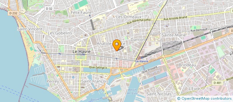 localisation de l'entreprise SYND DE COPROPRIETE 23 RUE GABRIEL PERI à LE HAVRE