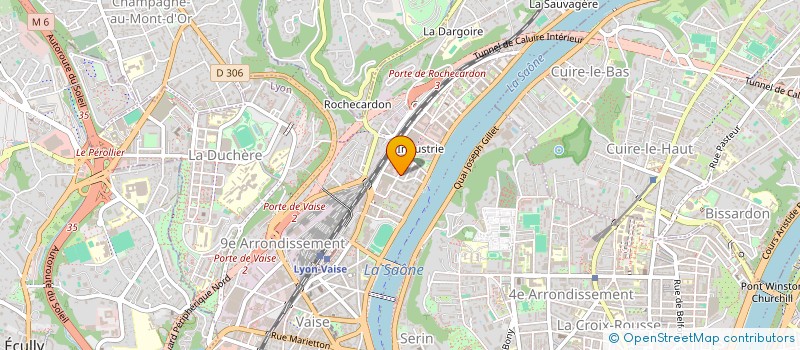 localisation de l'entreprise SYND DE COPROPRIETE 32R DES DOCKS  LYON