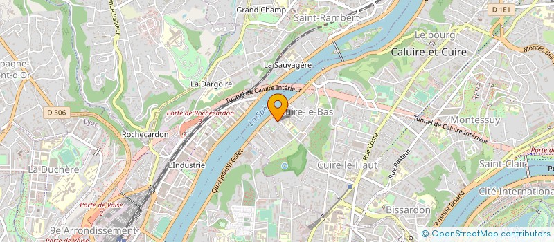 localisation de l'entreprise SYND DE COPROPRIETE 4 RUE LUCIEN MAITRE à CALUIRE-ET-CUIRE