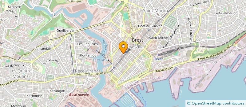 localisation de l'entreprise SYND DE COPROPRIETE à BREST