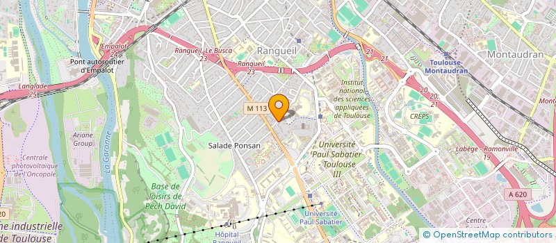 localisation de l'entreprise SYND DE COPROPRIETE 6 CHE DE LA PELUDE  TOULOUSE