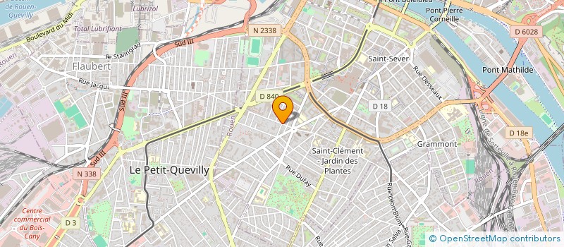 localisation de l'entreprise SYND DE COPROPRIETE 8 RUE LOUIS POTERAT à ROUEN