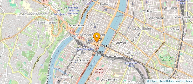 localisation de l'entreprise SYND DE COPROPRIETE 86 R CHARITE à LYON