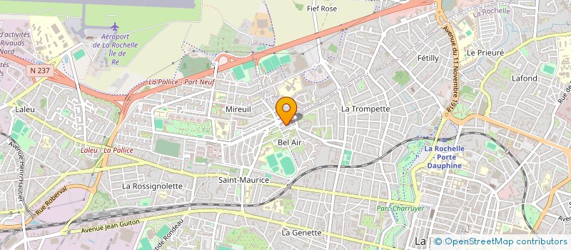 localisation de l'entreprise SYND DE COPROPRIETE BEL AIR  LA ROCHELLE