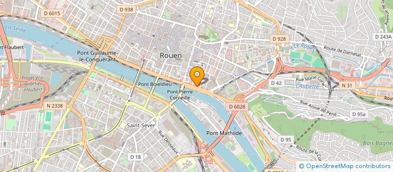 localisation de l'entreprise SYND DE COPROPRIETE DE L ILOT 27 BIS à ROUEN