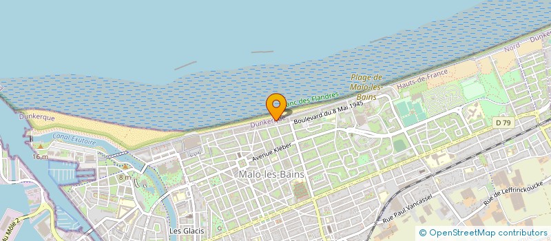 localisation de l'entreprise SYND DE COPROPRIETE DE LA RES MIRAMAR à DUNKERQUE