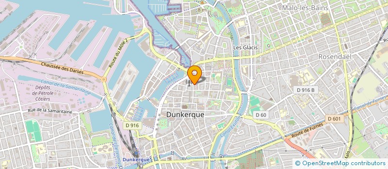 localisation de l'entreprise SYND DE COPROPRIETE DU 12 R.LEMAIRE à DUNKERQUE