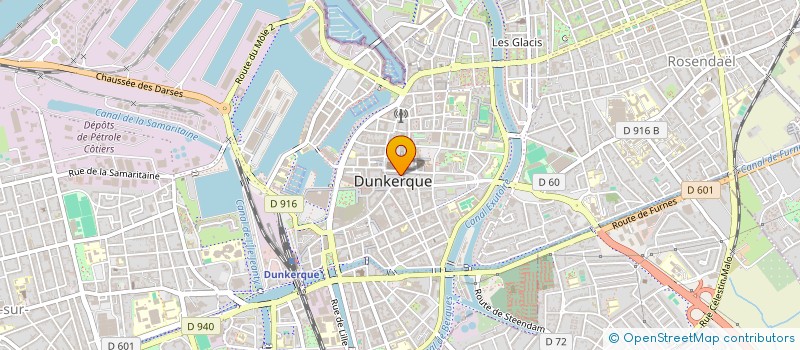 localisation de l'entreprise SYND DE COPROPRIETE DU 20 R.POINCARE à DUNKERQUE