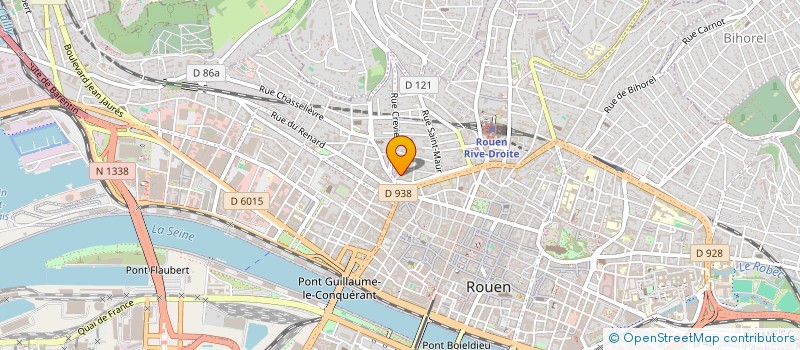 localisation de l'entreprise SYND DE COPROPRIETE DU 35 R ST ANDRE à ROUEN