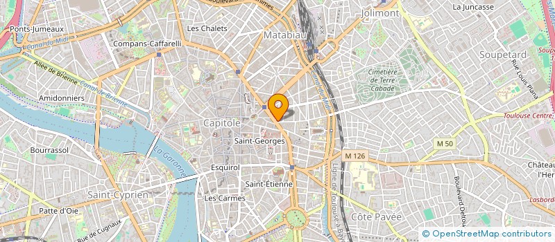 localisation de l'entreprise SYND DE COPROPRIETE DU 44 BD CARNOT  TOULOUSE