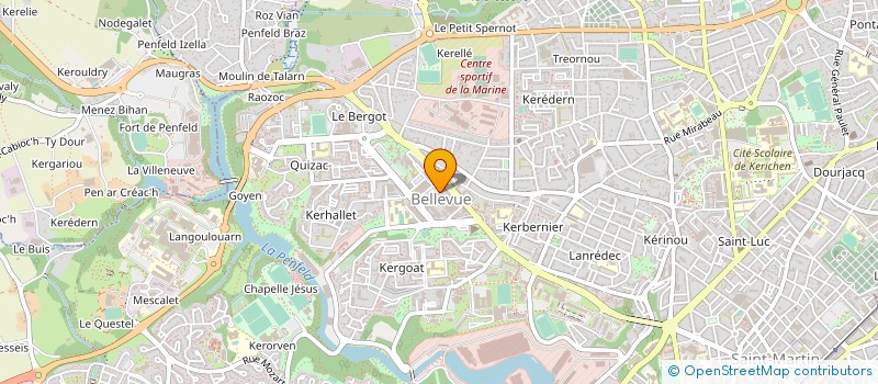 localisation de l'entreprise SYND DE COPROPRIETE GI à BREST