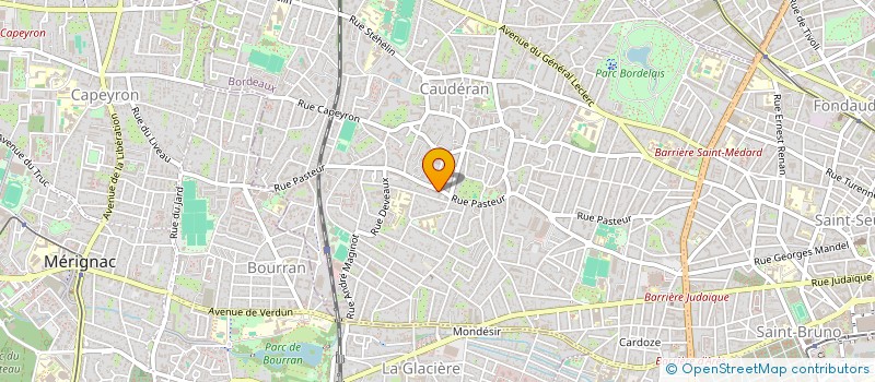 localisation de l'entreprise SYND DE COPROPRIETE IMM 292 RUE PASTEUR  BORDEAUX