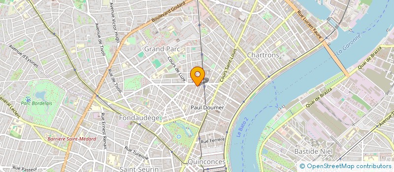 localisation de l'entreprise SYND DE COPROPRIETE IMM 95 R MONTGOLFIER  BORDEAUX