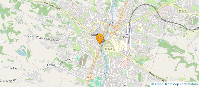 localisation de l'entreprise SYND DE COPROPRIETE IMMEUBLE MONTEBELLO  AUCH