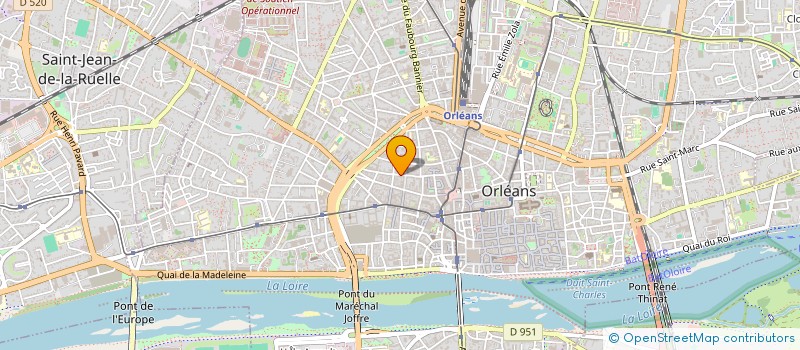 localisation de l'entreprise SYND DE COPROPRIETE LA VIEILLE REMISE à ORLEANS