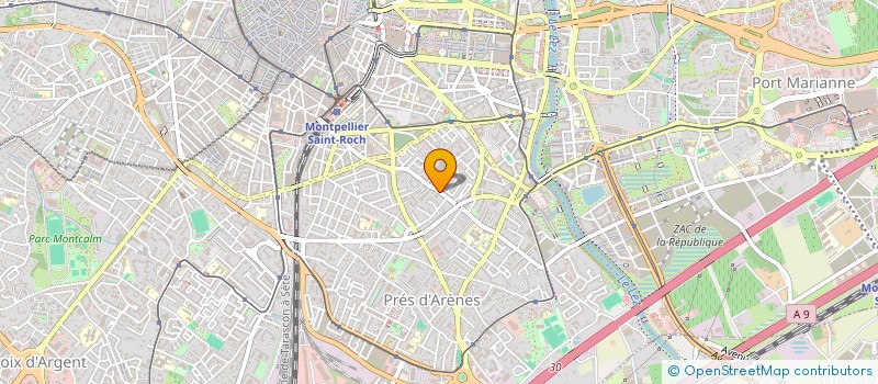 localisation de l'entreprise SYND DE COPROPRIETE LE COLARO à MONTPELLIER