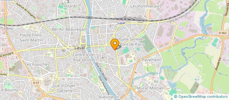 localisation de l'entreprise SYND DE COPROPRIETE LE HAMEAU à LAVAL