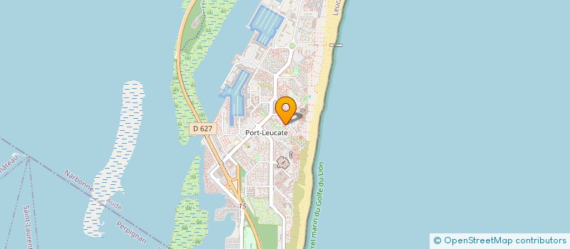 localisation de l'entreprise SYND DE COPROPRIETE LE MAIL PLAGE à LEUCATE