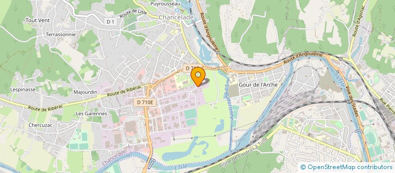 localisation de l'entreprise SYND DE COPROPRIETE MAISON DES COMMUNES  MARSAC-SUR-L'ISLE