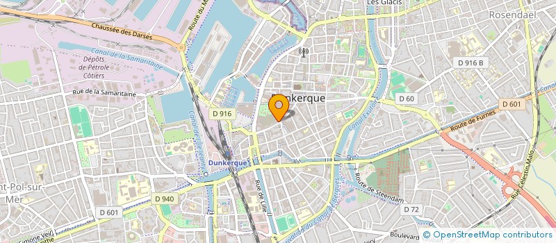 localisation de l'entreprise SYND DE COPROPRIETE MARINE-ALEXANDRE 3 à DUNKERQUE