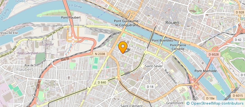 localisation de l'entreprise SYND DE COPROPRIETE PANORAMA 1 à ROUEN