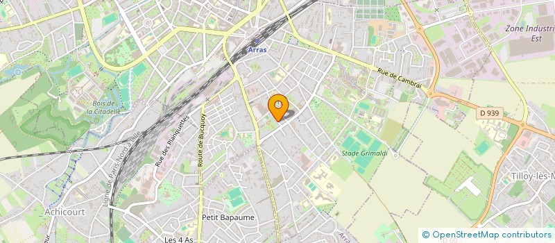 localisation de l'entreprise SYND DE COPROPRIETE RES AGORA 2  ARRAS