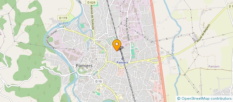 localisation de l'entreprise SYND DE COPROPRIETE RES APOSTOLIQUE à PAMIERS