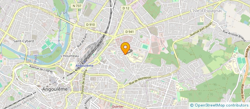 localisation de l'entreprise SYND DE COPROPRIETE RES BEL AIR à ANGOULEME